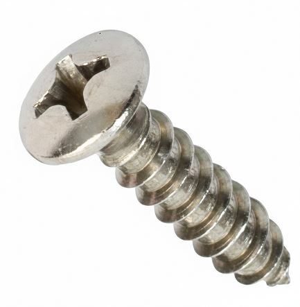 6A100SQO0Z/7HD 6A X 1 QUAD OVAL SMS #7 HEAD  ZN